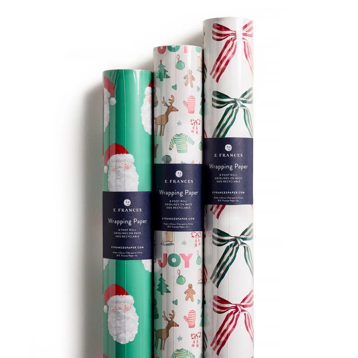 Merry Motif Roll of Gift Wrap