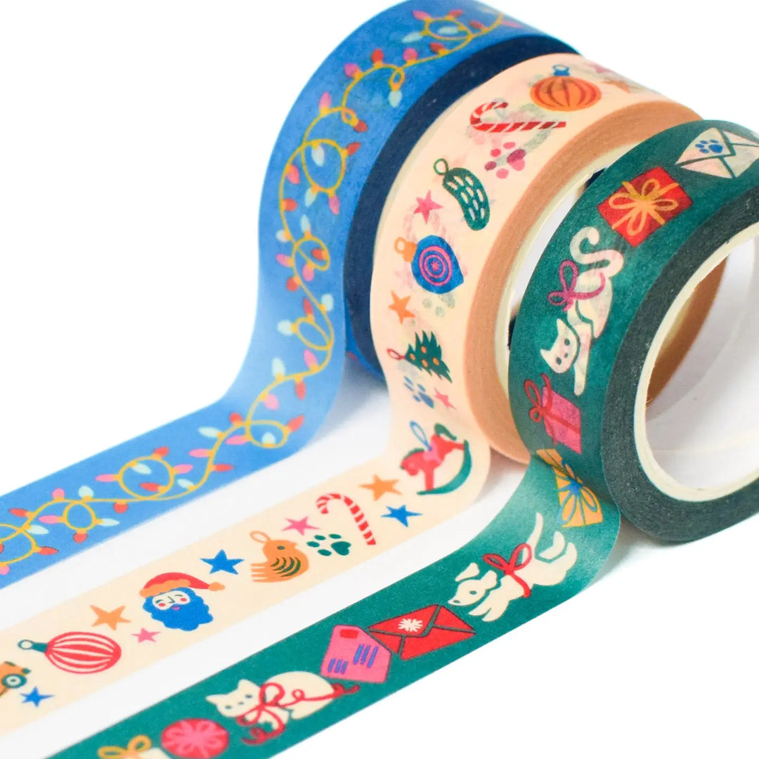 Santa Merry Christmas Washi Tape