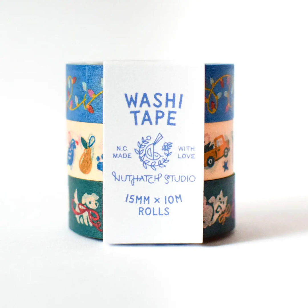 Santa Merry Christmas Washi Tape