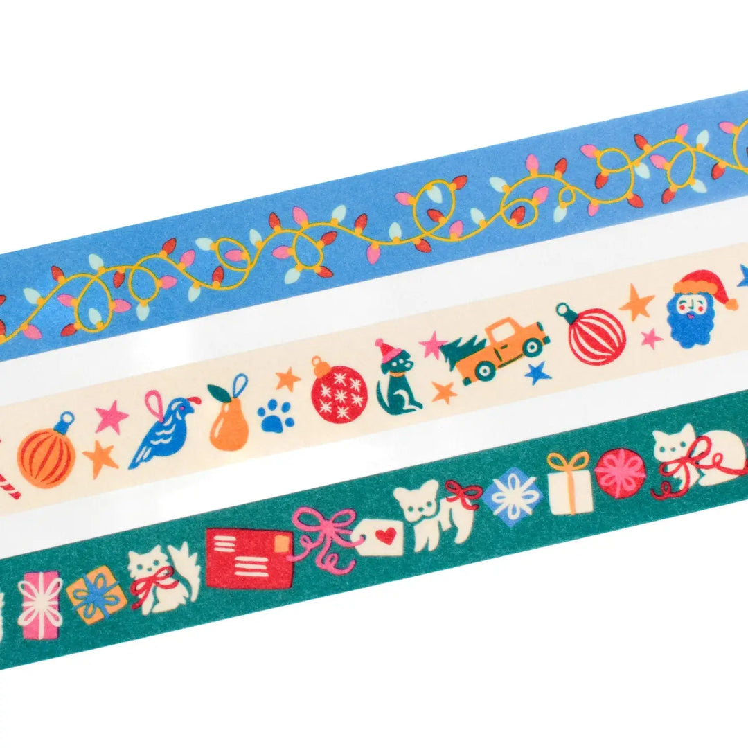 Santa Merry Christmas Washi Tape