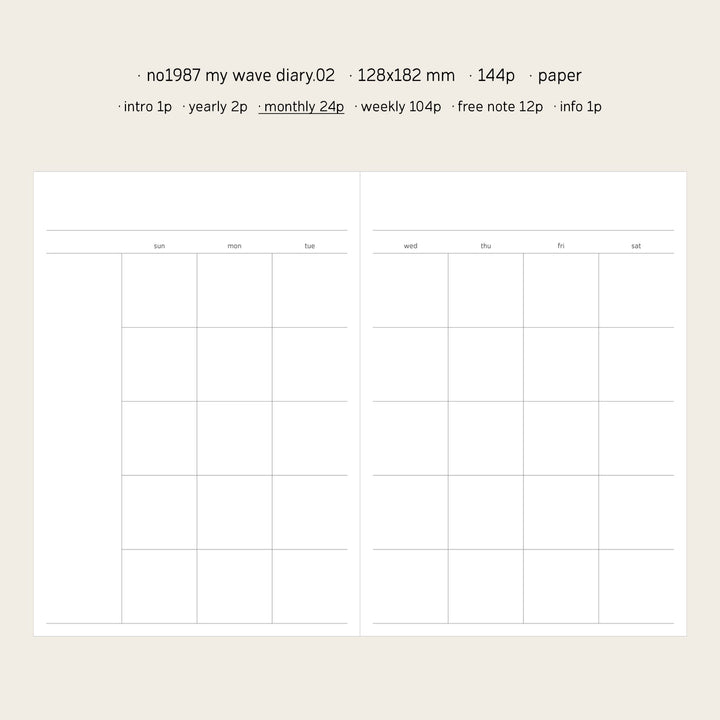 My Wave Diary.02 - Ivory