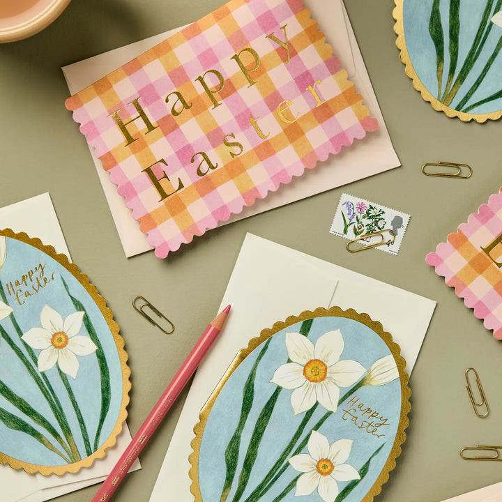 Narcissus Happy Easter Card