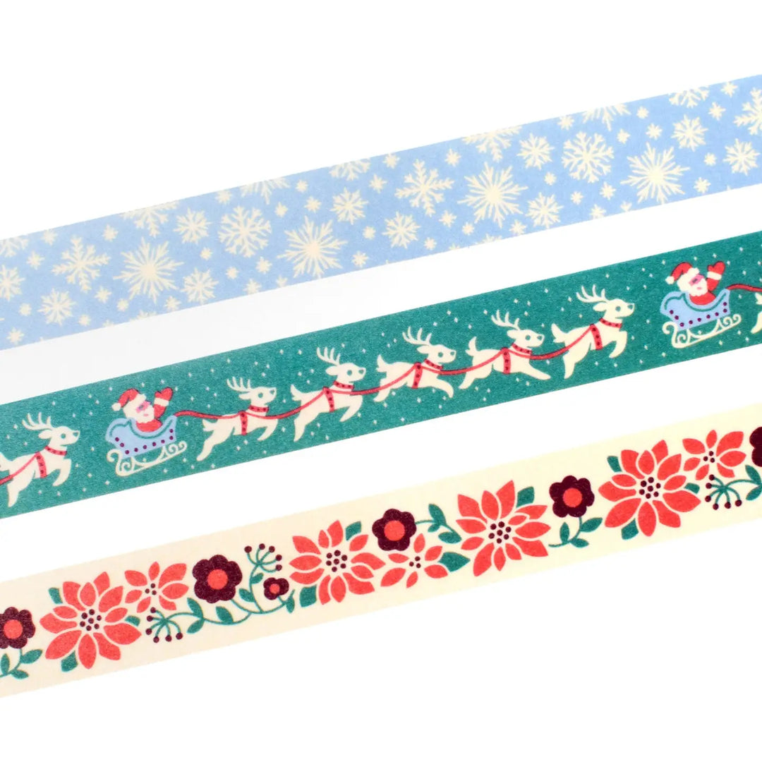 Christmas Poinsettia Washi Tape