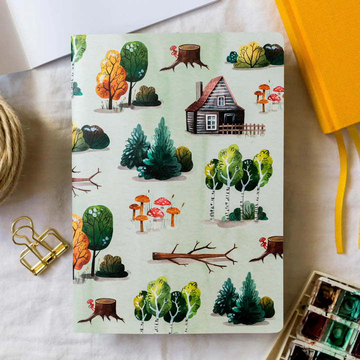 Notebook — Cottage in the Woods