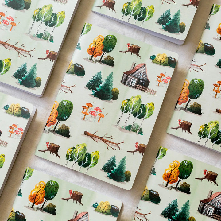 Notebook — Cottage in the Woods