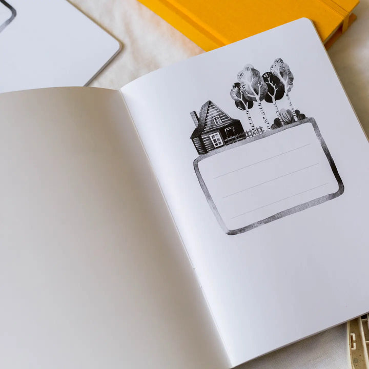 Notebook — Cottage in the Woods