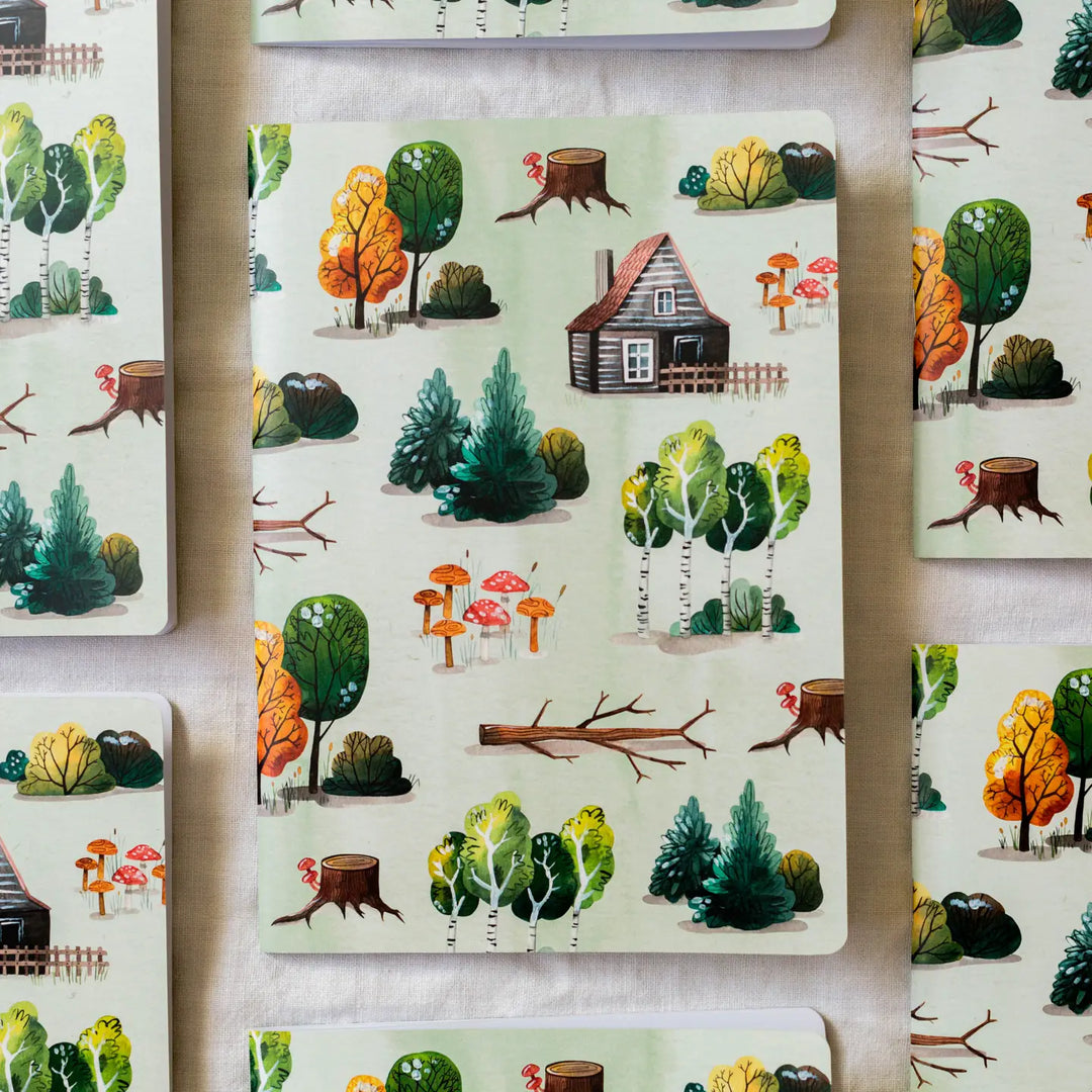 Notebook — Cottage in the Woods