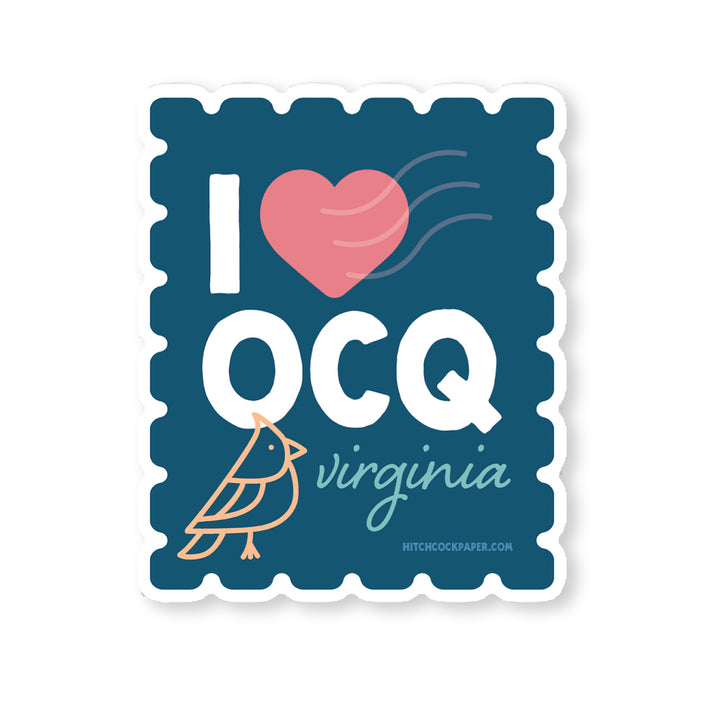 Occoquan Stamp Sticker