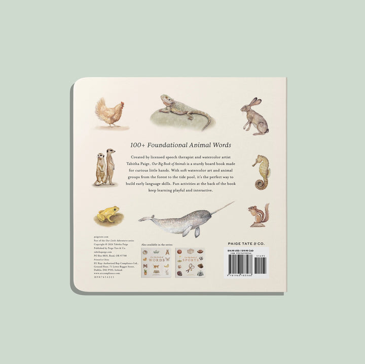 Our Big Book of Animals (Board Book)