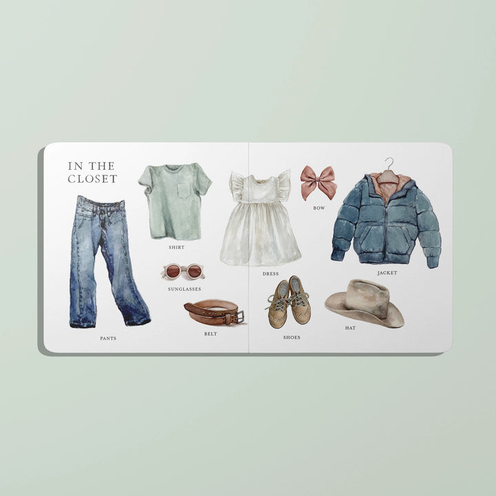 Our Big Book of First Words (Board Book)