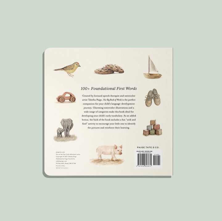 Our Big Book of First Words (Board Book)
