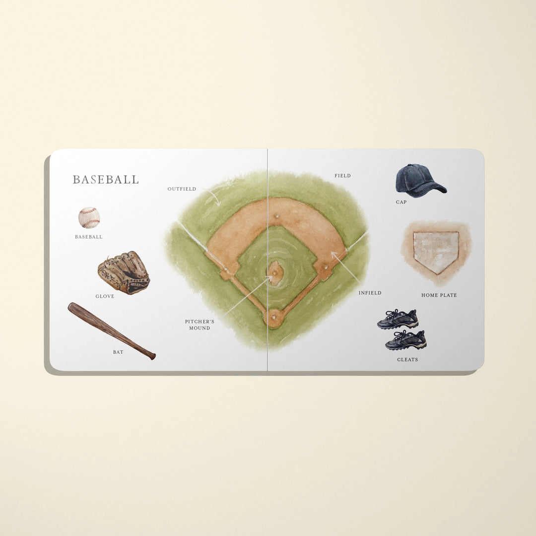 Our Big Book of Sports (Board Book)
