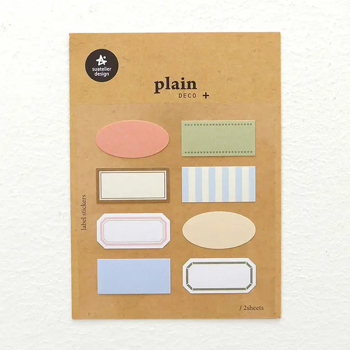 Plain.75 Sticker Sheet