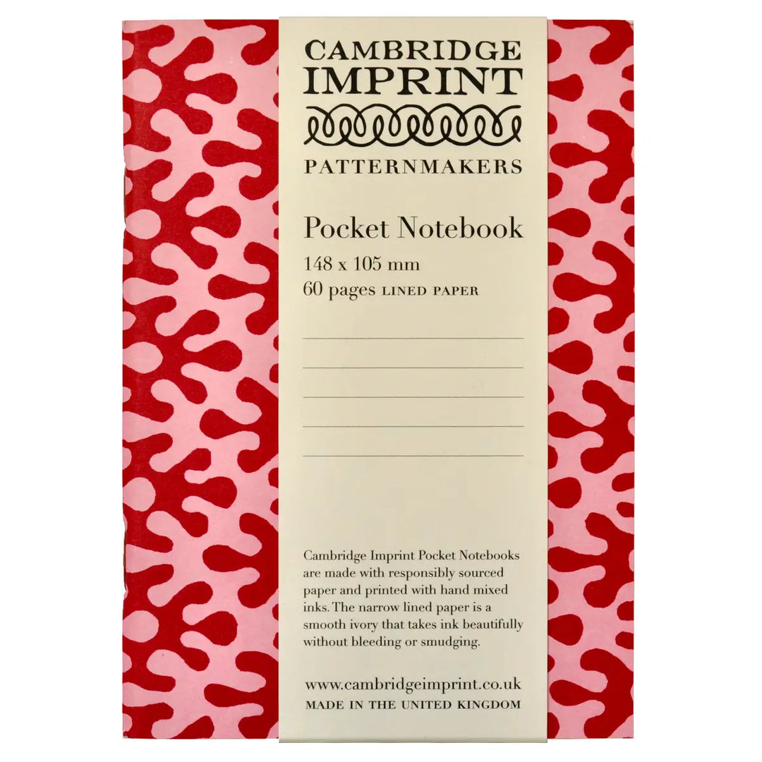 Cambridge Imprint Pocket Notebook (multiple colors)