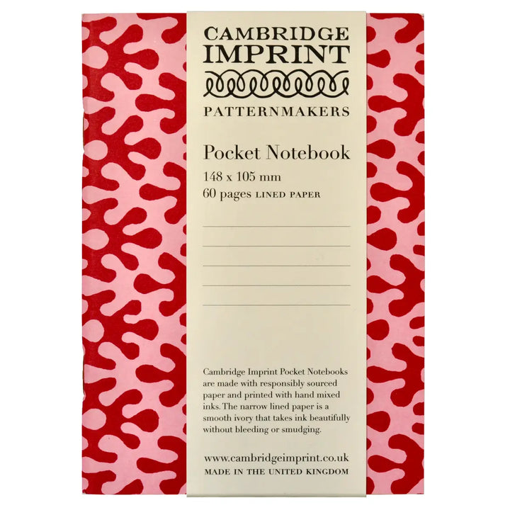 Cambridge Imprint Pocket Notebook (multiple colors)