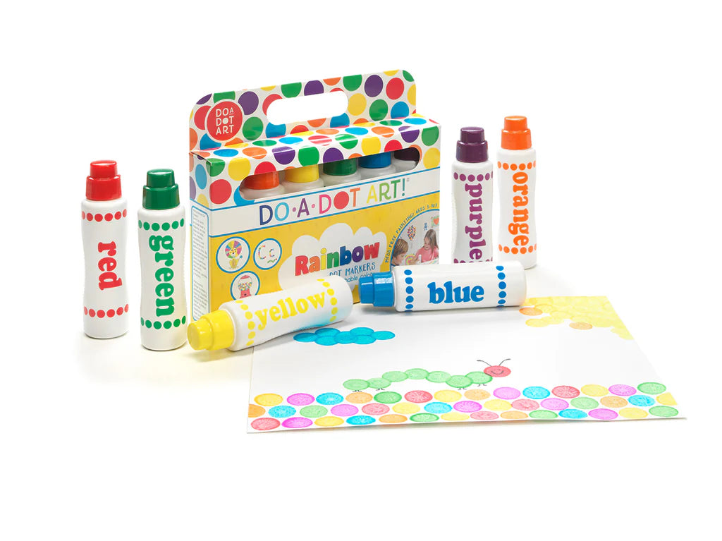Dot Markers - Rainbow (6 Pack)