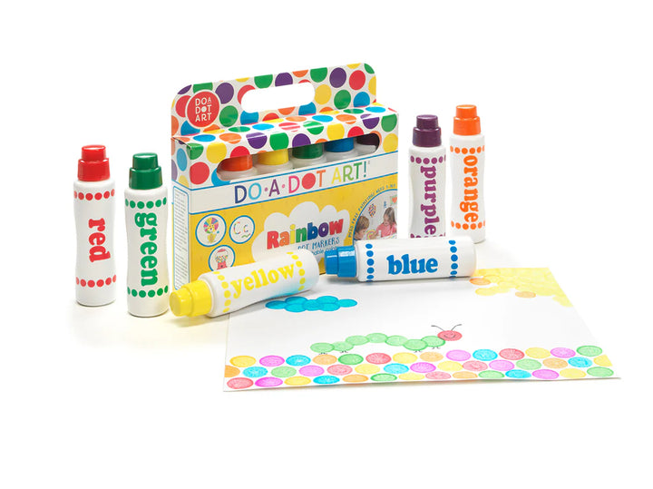 Dot Markers - Rainbow (6 Pack)