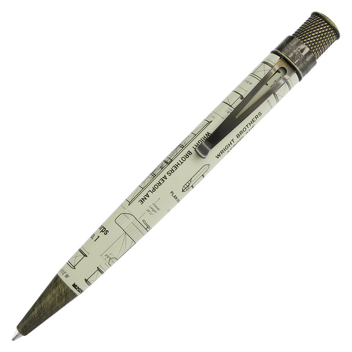 Retro51 Smithsonian Wright Brothers Aeroplane Rollerball Pen