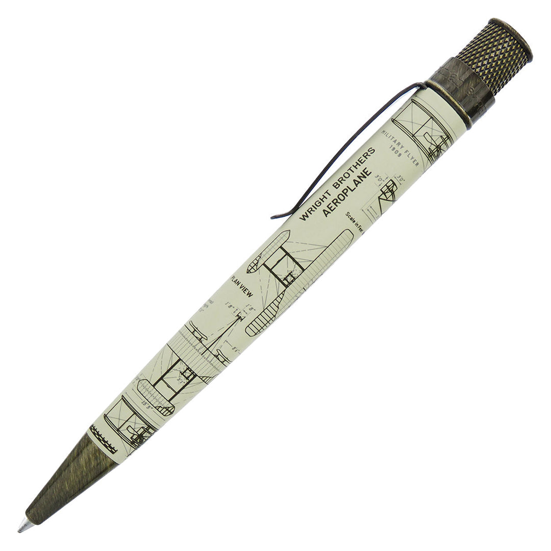 Retro51 Smithsonian Wright Brothers Aeroplane Rollerball Pen