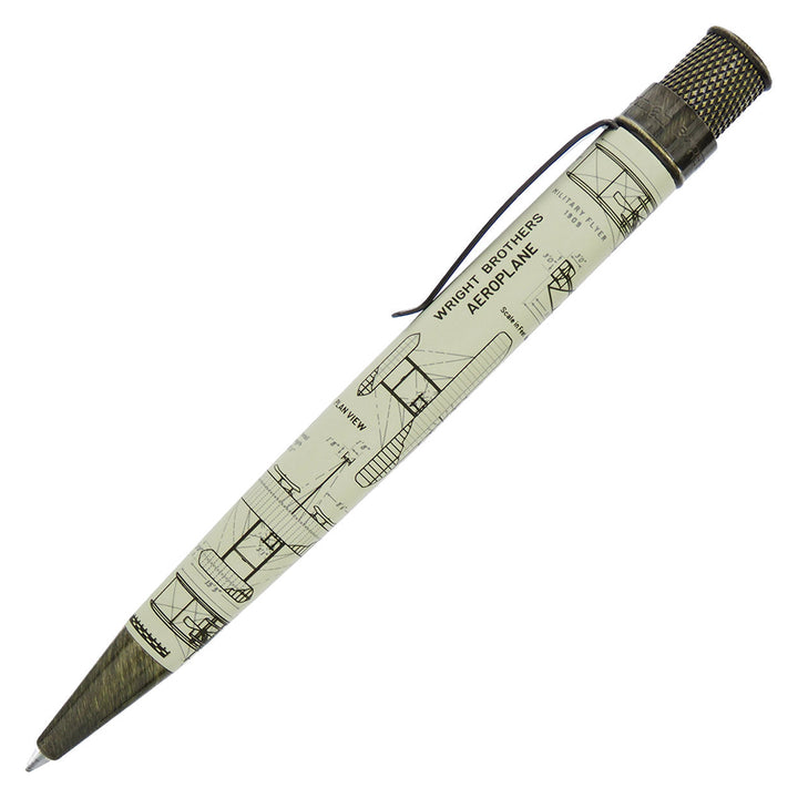 Retro51 Smithsonian Wright Brothers Aeroplane Rollerball Pen