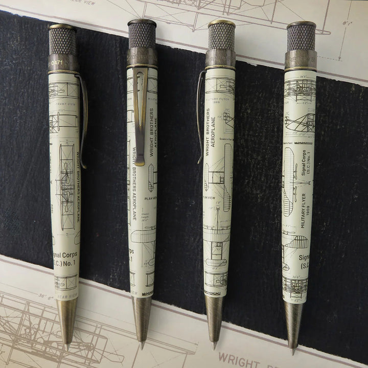 Retro51 Smithsonian Wright Brothers Aeroplane Rollerball Pen
