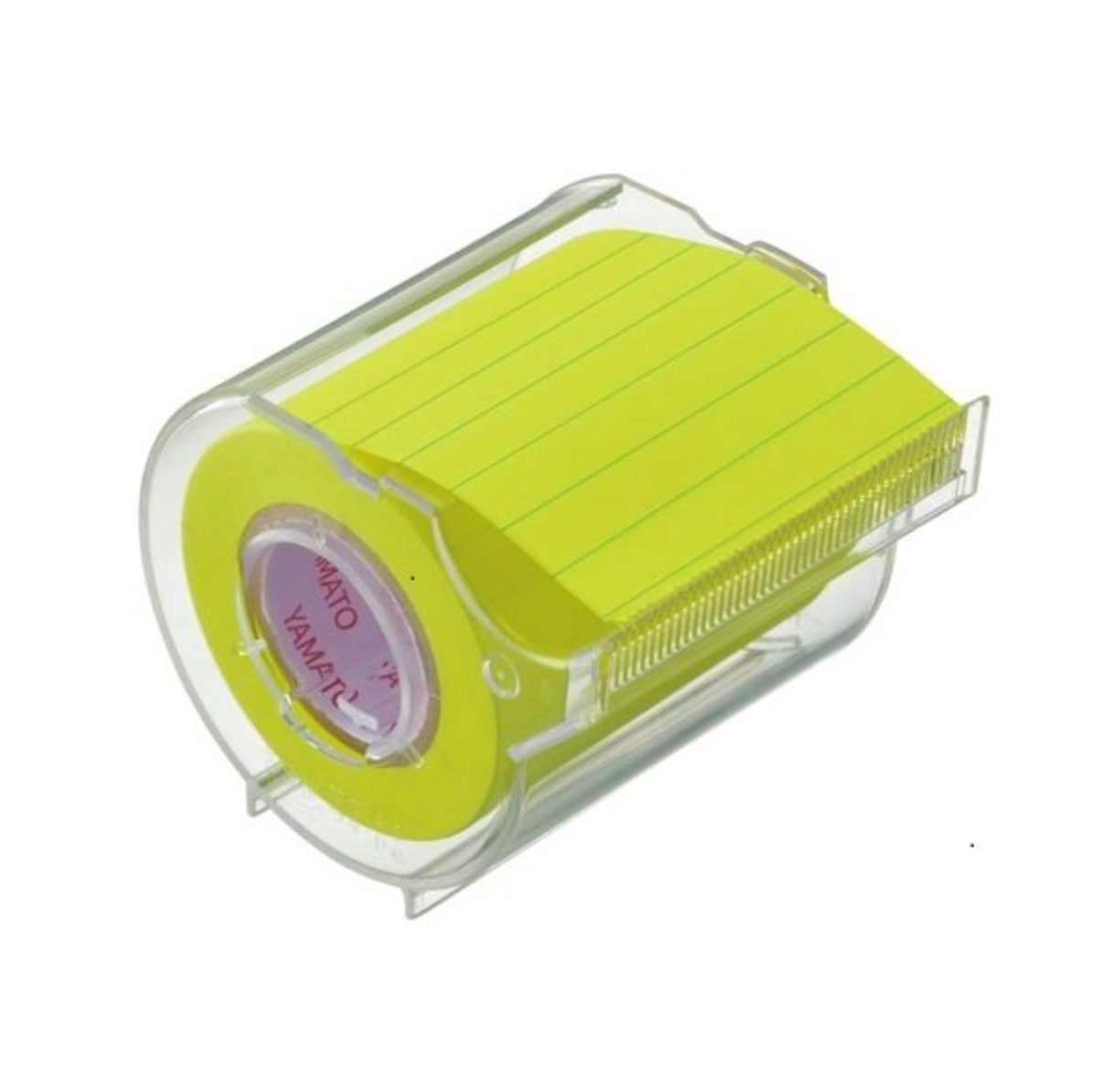 Memoc roll - ruled with dispenser