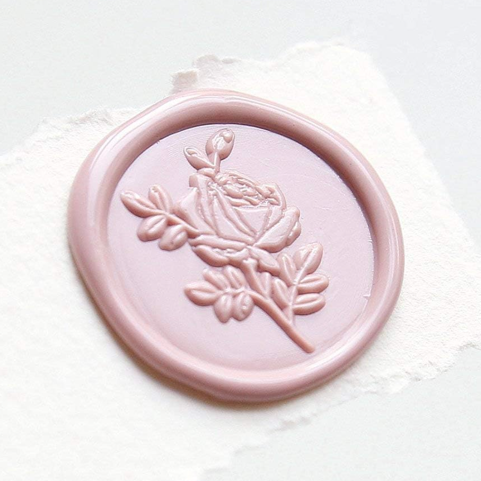 Wax Seal Stamp - Wild Rose