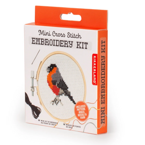Bird Mini Cross Stitch Embroidery Kit