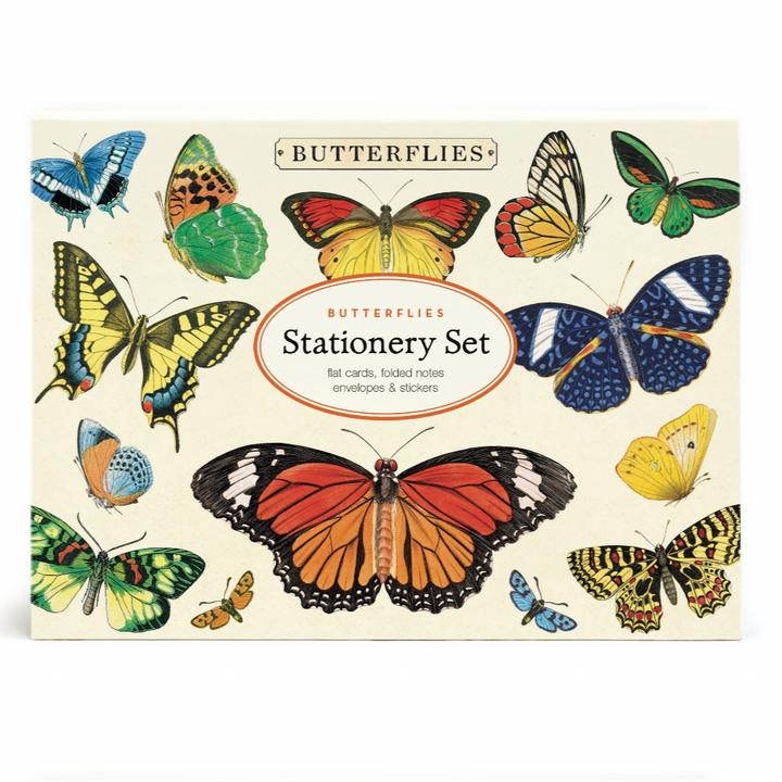 Butterflies Stationery Set