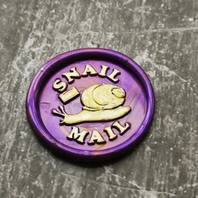 Wax Seal Stamp - Snail Mail