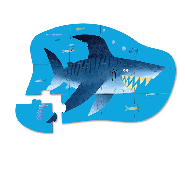 12-Piece Mini Shark City Puzzle