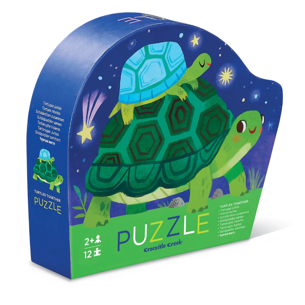 12-Piece Mini Turtle Puzzle