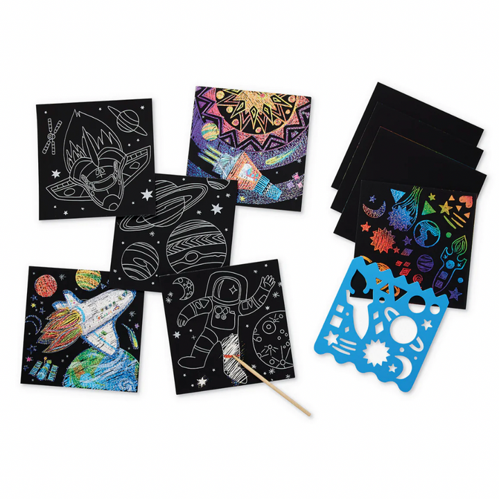 Sparkle Scratch Art - Galaxy