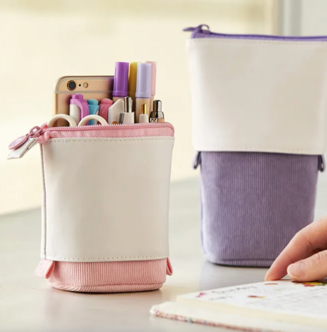 Retractable Pencil Pouch (multiple colors)