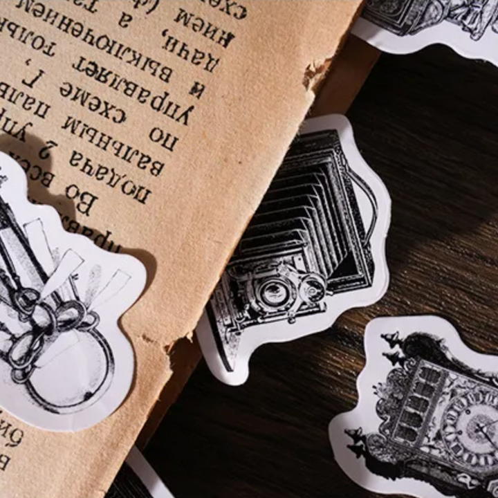 Victorian Vintage Stickers (Pack of 45)