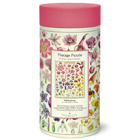 Flora Specimens 1,000 Piece Puzzle