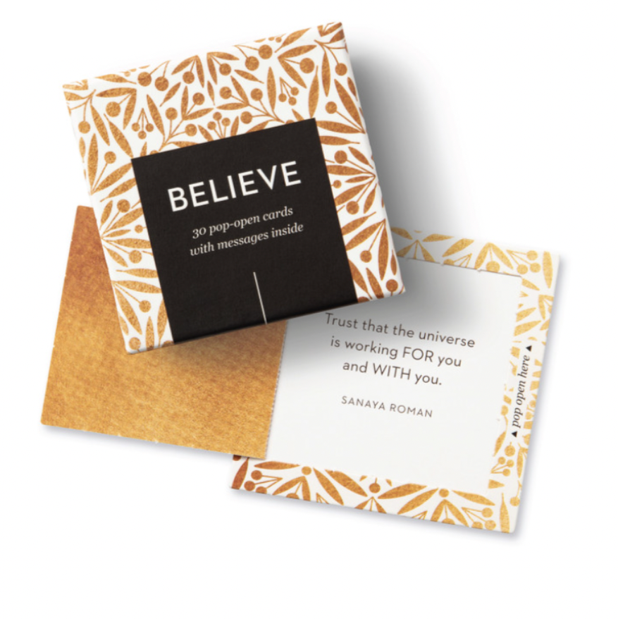 Believe: Thoughtfulls Pop-Open Cards