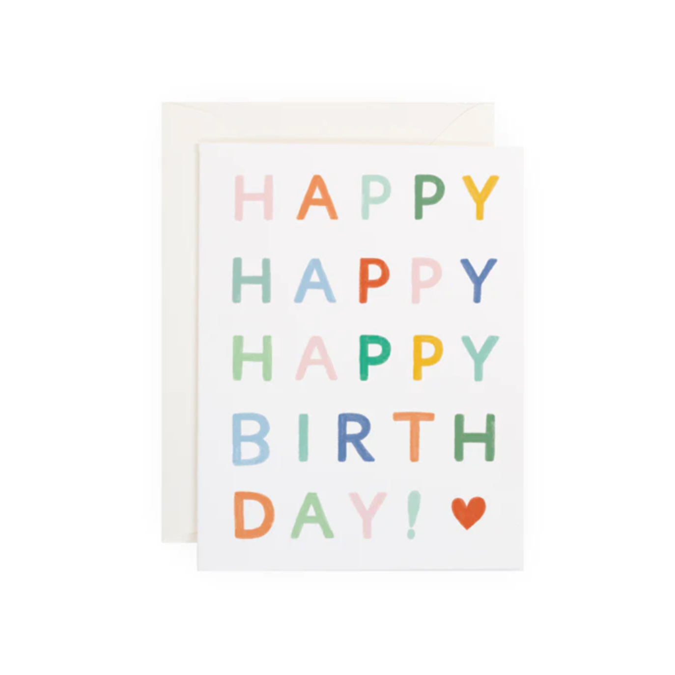 Colorful Happy Birthday (Set of 8)