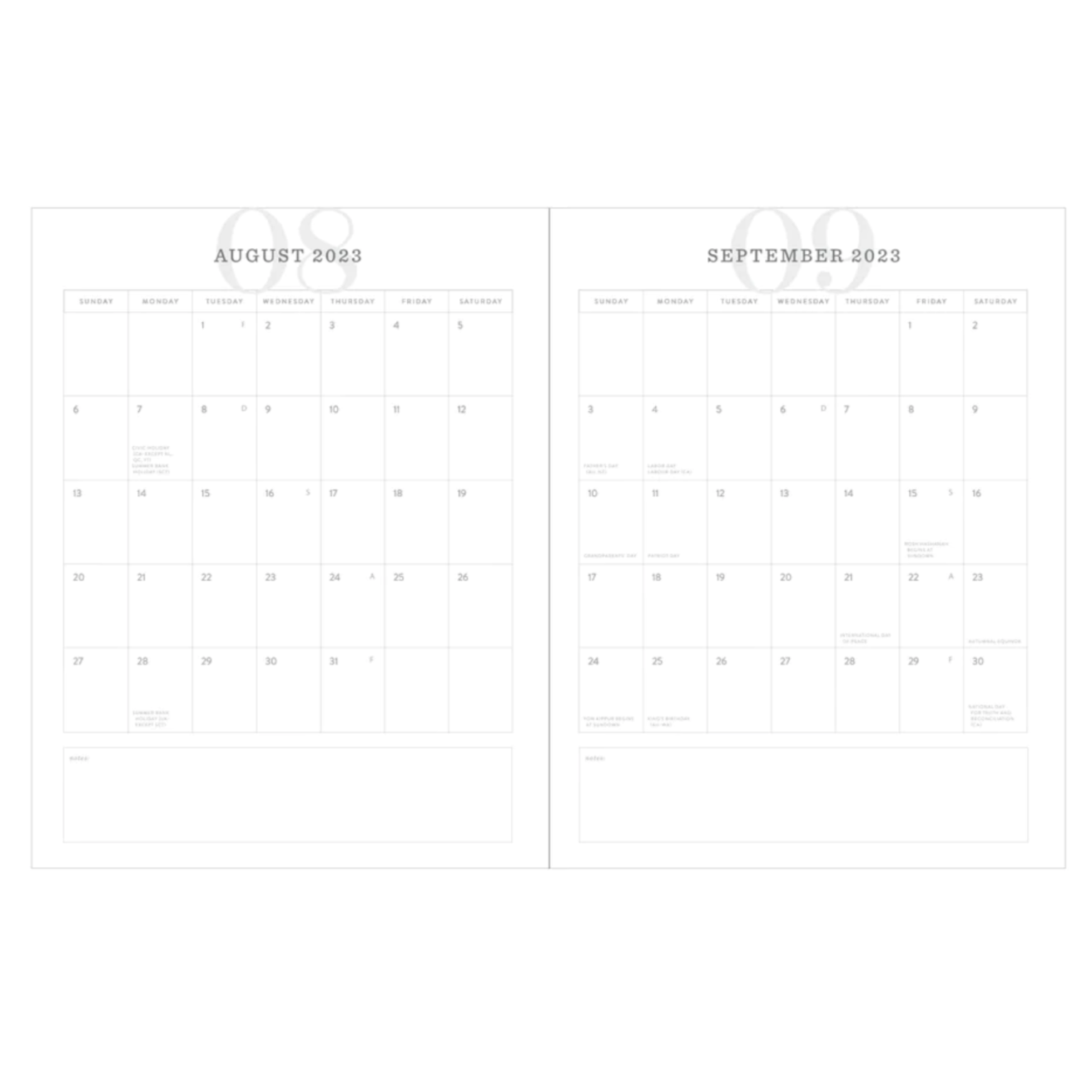Shooting Star 17 Month Planner - Academic