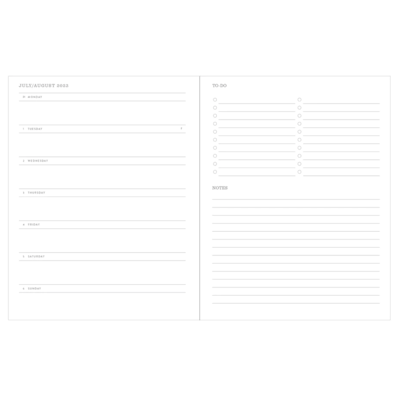Shooting Star 17 Month Planner - Academic
