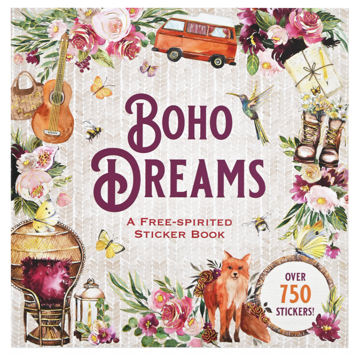 Boho Dreams Sticker Book