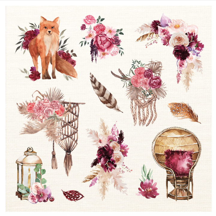 Boho Dreams Sticker Book