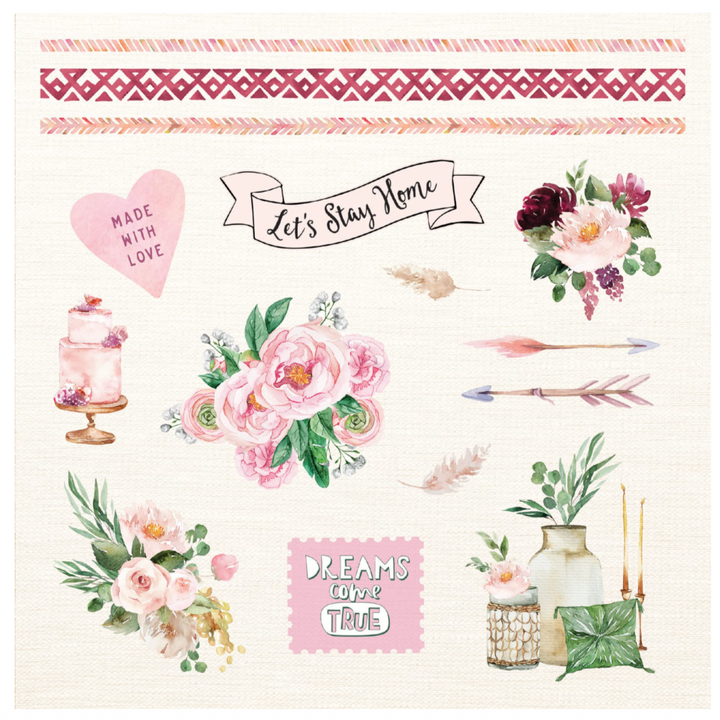 Boho Dreams Sticker Book