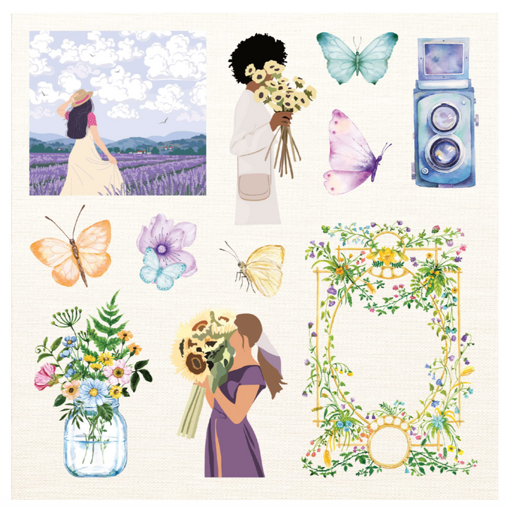 Boho Dreams Sticker Book