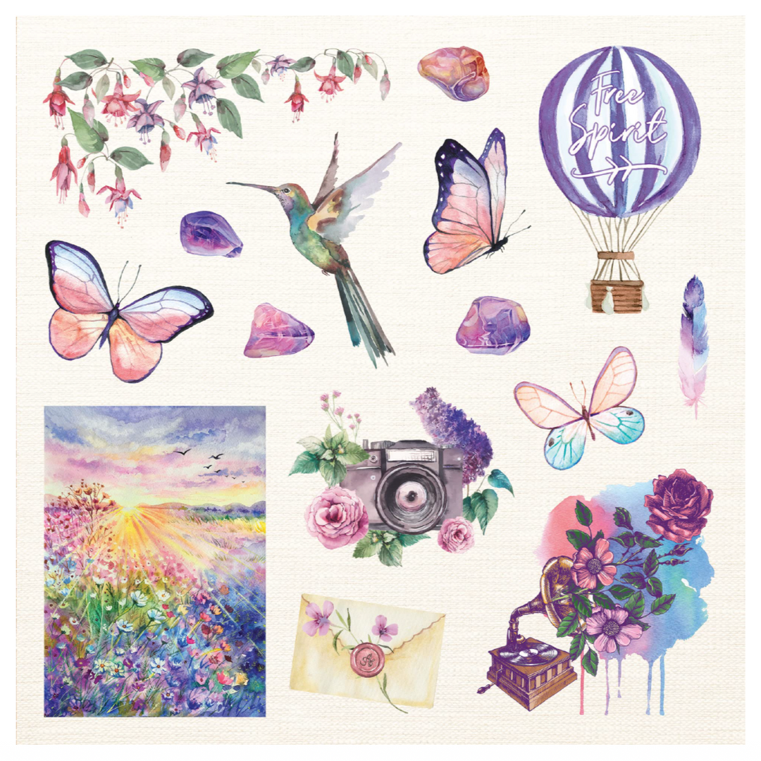 Boho Dreams Sticker Book