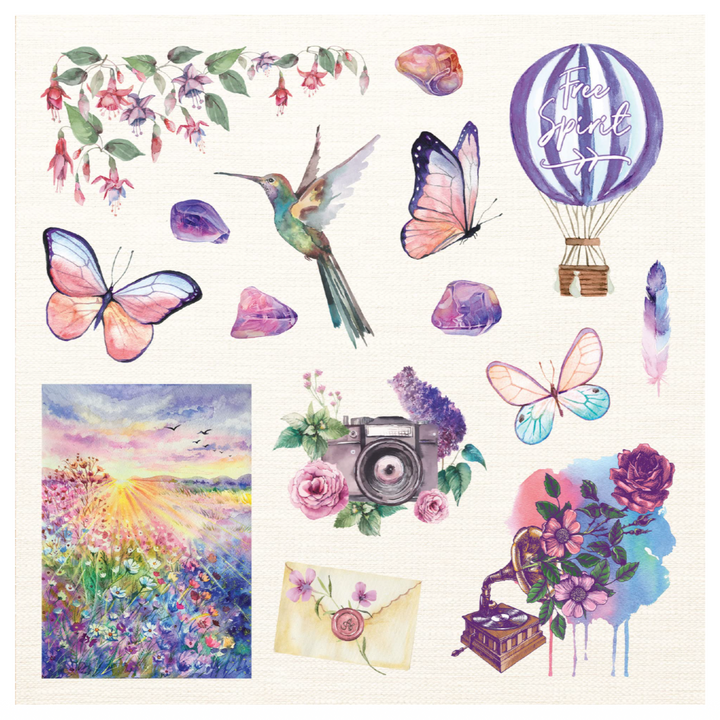 Boho Dreams Sticker Book