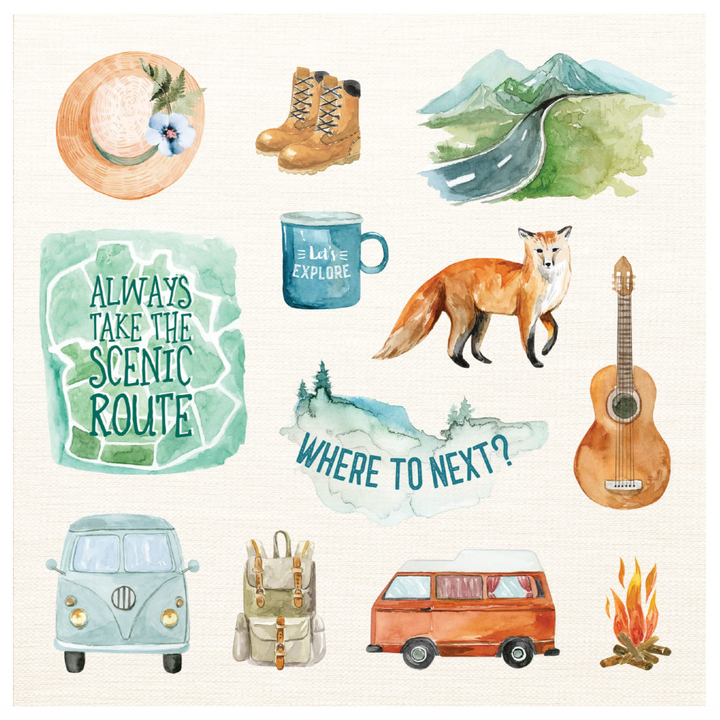 Boho Dreams Sticker Book