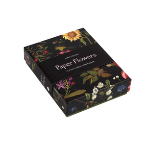 Paper Flowers Notecard Set (Box of 12)