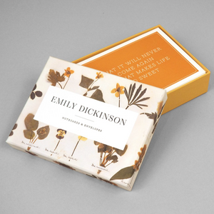 Emily Dickinson Notecard Set (Box of 12)