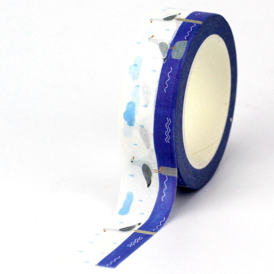 Cute Seagull Washi Tape